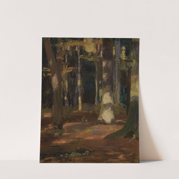 Im Laubwald by Gustav Kampmann