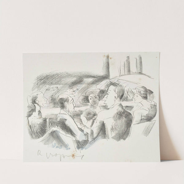 Im Theater (1920-1924) by Rudolf Grossmann