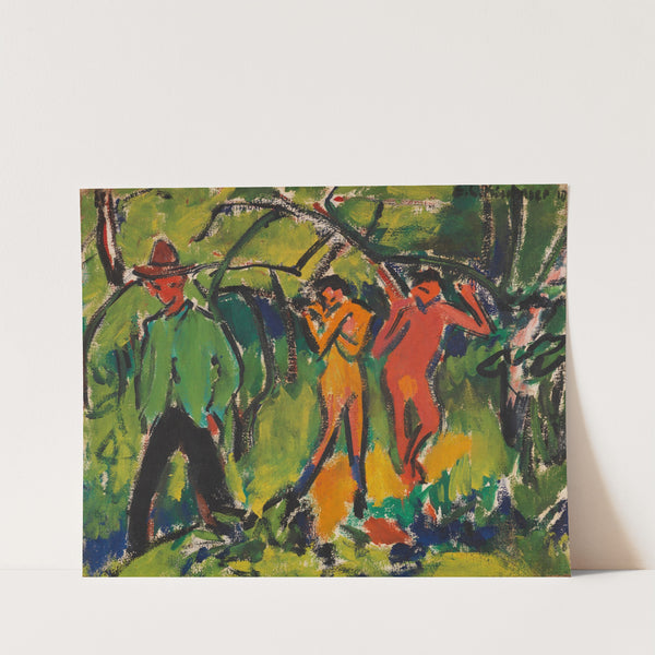 Im Wald (1910) by Ernst Ludwig Kirchner