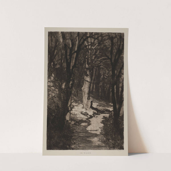 Im Walde (1883) by Max Klinger