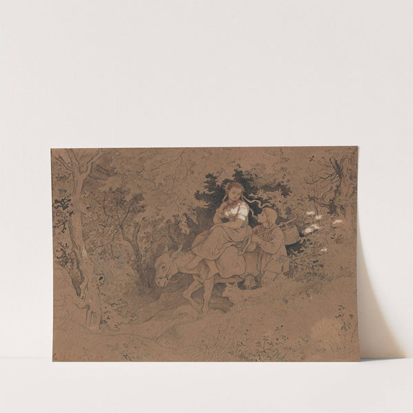 Im Walde (1864) by Adrian Ludwig Richter