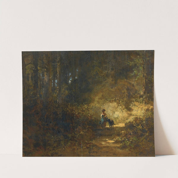 Im Walde (In The Forest) by Carl Spitzweg