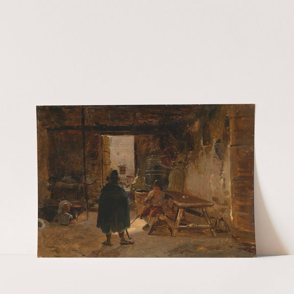 Im Weinkeller by Johann Baptist Kirner