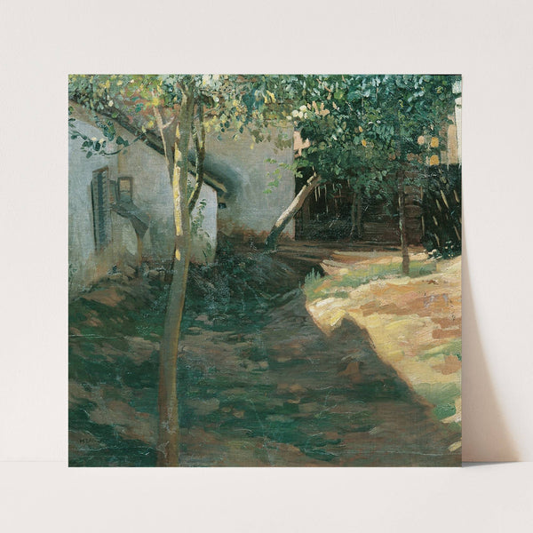 Im Zwetschkengarten (Waldviertel) by Hubert Landa