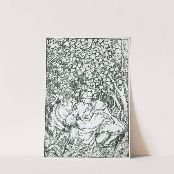 Image from Somov’s ‘Livre de la marquise’ 2 by Konstantin Andreevich Somov