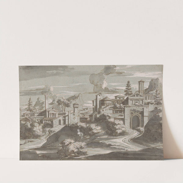 Imaginary Classical Landscape by Louis Chéron