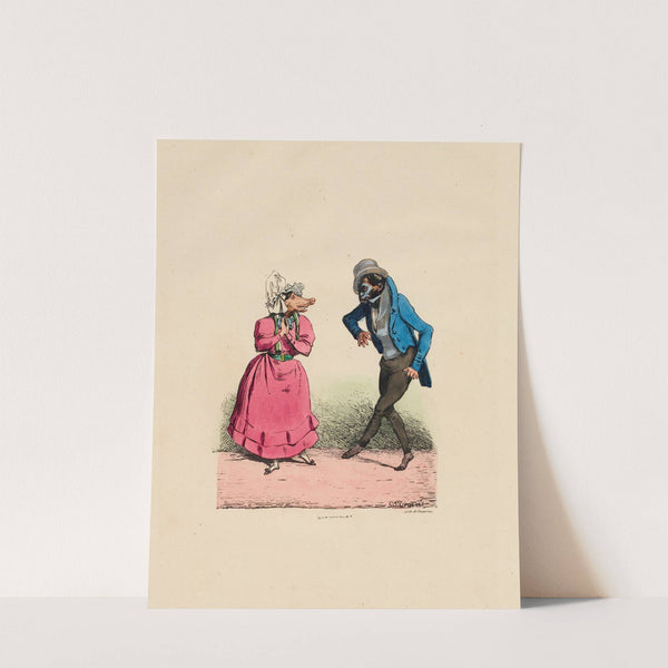 Imagination vagabonde by Charles-Joseph Traviès de Villers