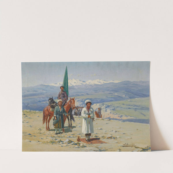 Imam Shamil In The Caucasus by Richard Karlovich Zommer