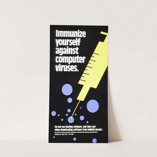 Immunize yourself against computer viruses by National Institutes of Health