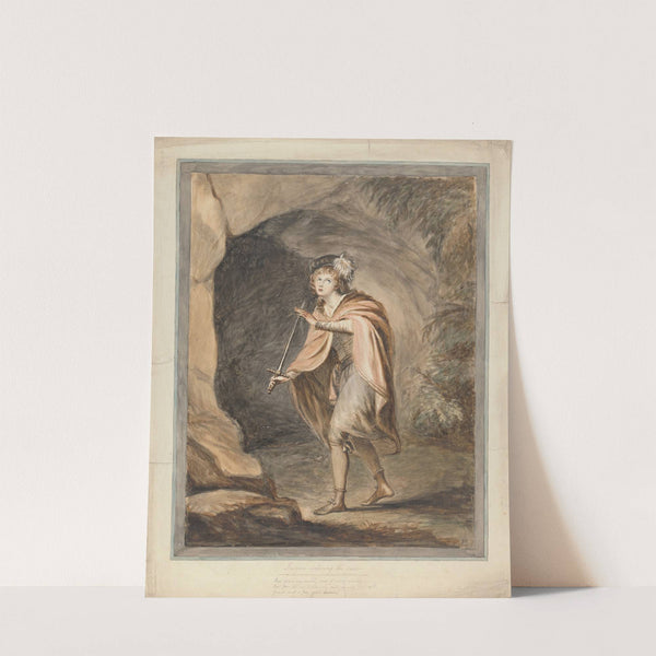 Imogen Entering the Cave, 'Cymbeline', Act III, Scene VI by Mary Hoare