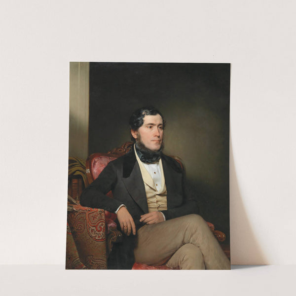 Imperial Count Moritz Ii Von Fries (1804–1887) by Franz Eybl