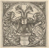 Imperial Double Eagle with the Coat of Arms of Ingolstadt, Freiburg, and Tübingen, from Joan (1516)