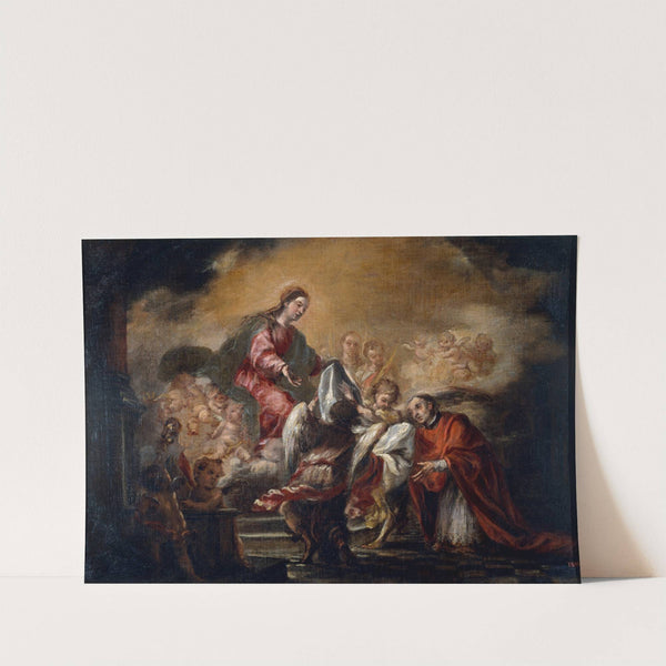 Imposition of the Chasuble on Saint Ildephonsus by Juan de Valdés Leal