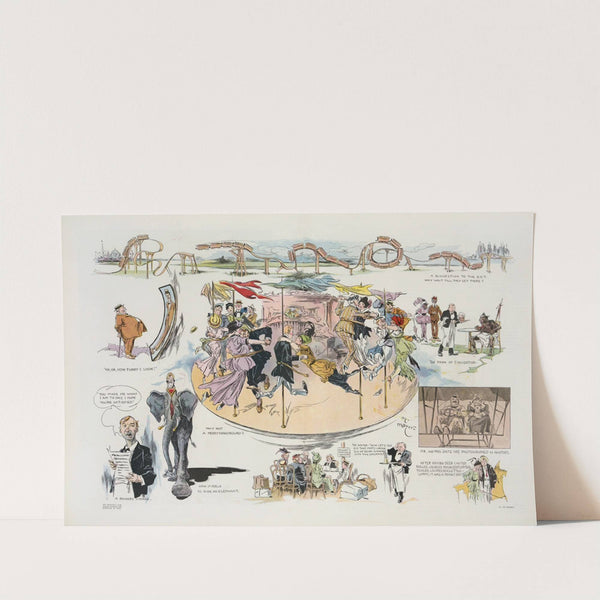 Impressions of Coney Island by Henry Mayer