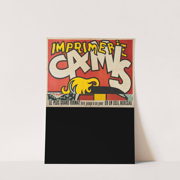 Imprimerie Camis – Les plus grandes machines du monde (1897) by Henri-Gustave Jossot