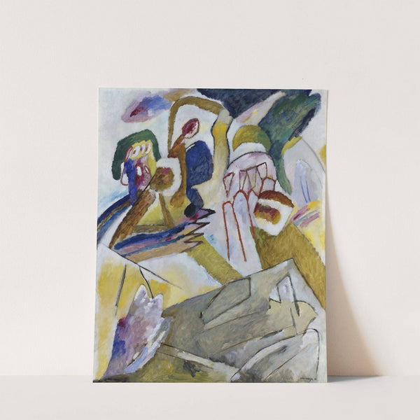 Improvisation 18 (with tombstone) by Wassily Kandinsky