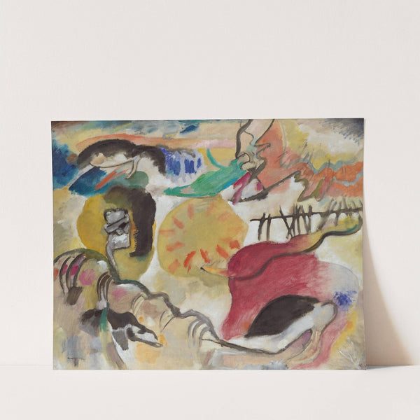 Improvisation 27 (Garden of Love II) by Wassily Kandinsky