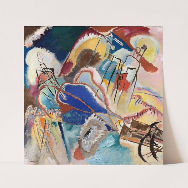 Improvisation No. 30 (Cannons) (1913) by Wassily Kandinsky