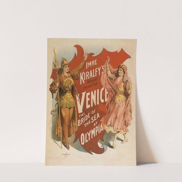 Imre Kiralfy’s brilliant production, Venice, the bride of the sea at Olympia (1891) by Strobridge & Co. Lith.