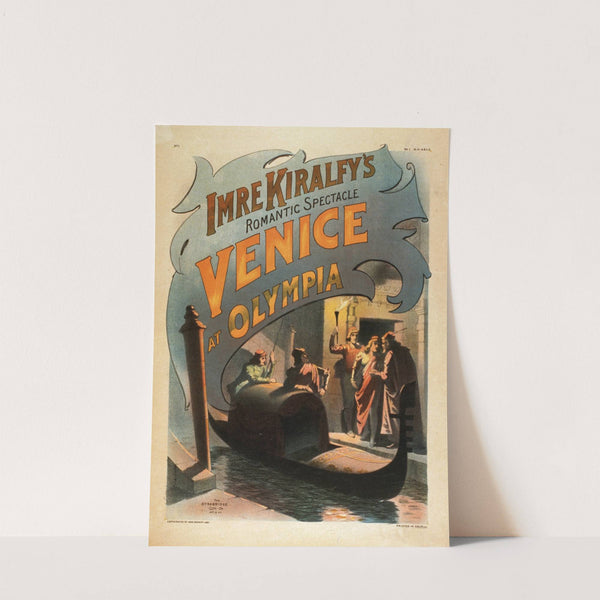 Imre Kiralfy’s romantic spectacle, Venice at Olympia (1891) by Strobridge & Co. Lith.
