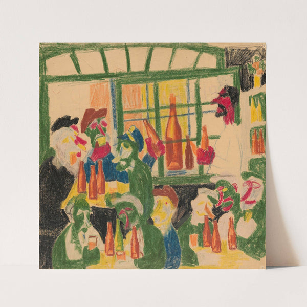 In a beer pub II (1939) by Stanisław Osostowicz