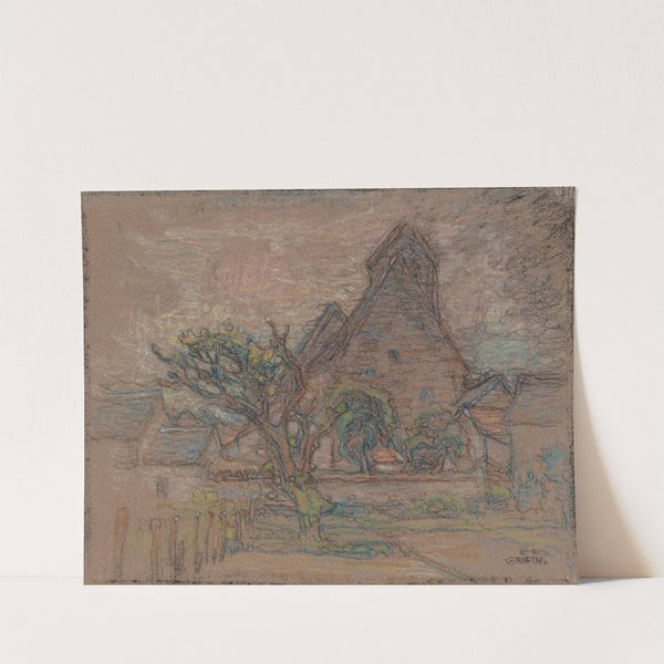 In a French Village by Walter Griffin