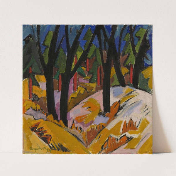 In a park (1934) by Bjarne Engebret