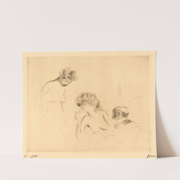 In a Private Room (third plate) (1910) by Jean-Louis Forain