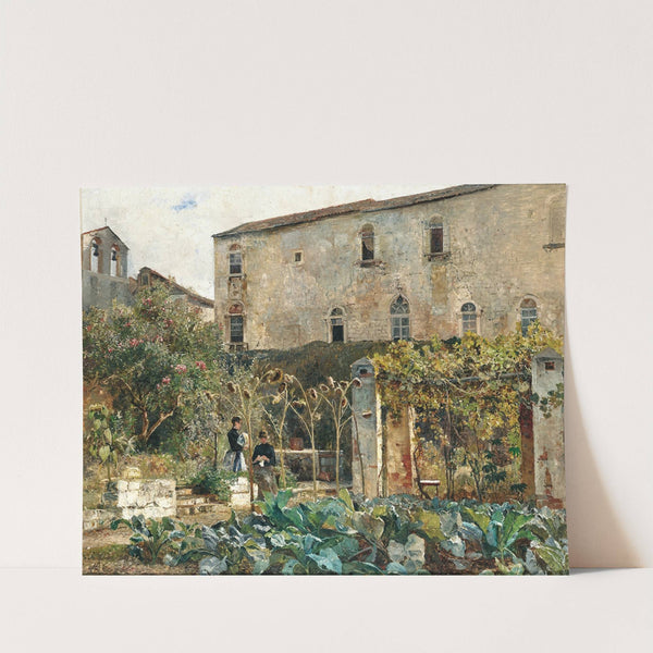 In a Southern Garden by Marie Egner