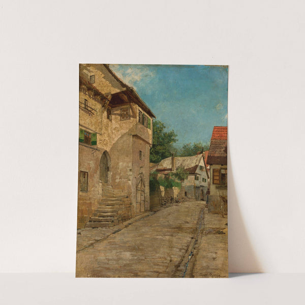 In a town by Curt Agthe