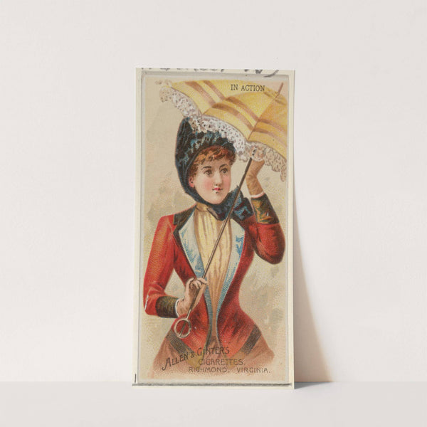 In Action (1888) by Allen & Ginter