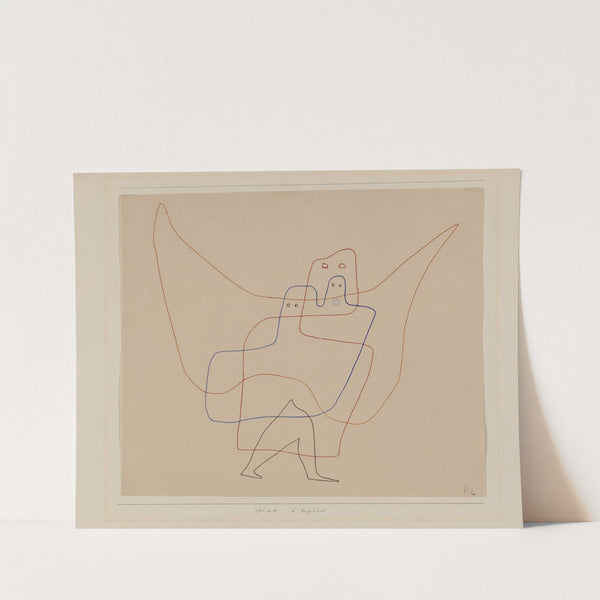 In Angel's Care by Paul Klee