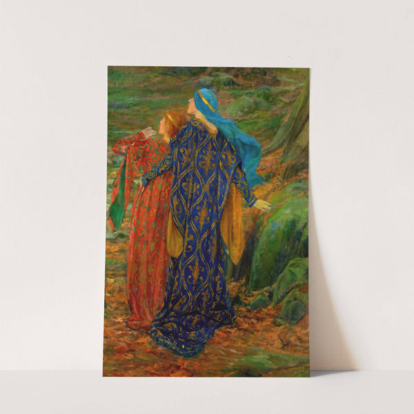 In Awe (c.1900) by Edwin Austin Abbey