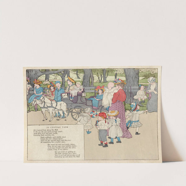 In Central Park by Ethel Mars