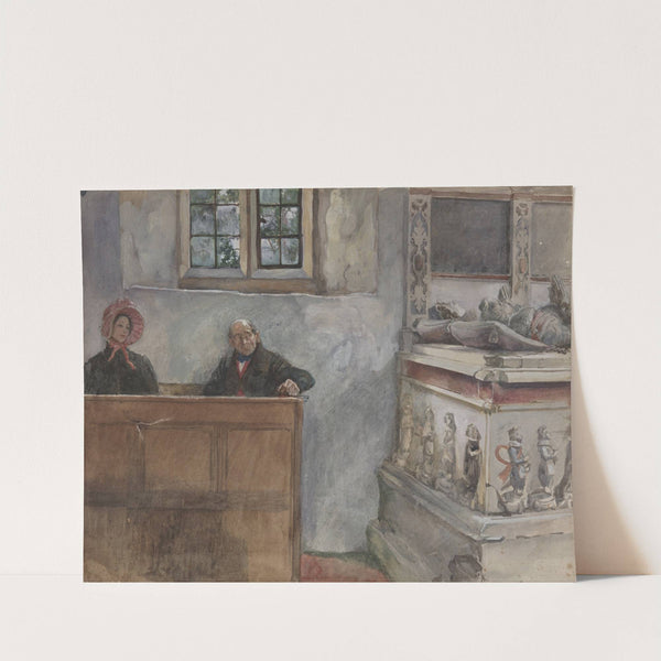 In Church by Edwin Austin Abbey