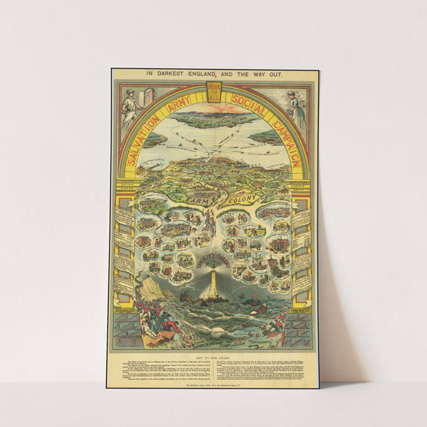 In Darkest England, and the Way Out. By General Booth. Salvation Army Social Campaign (1890) by Salvation Army