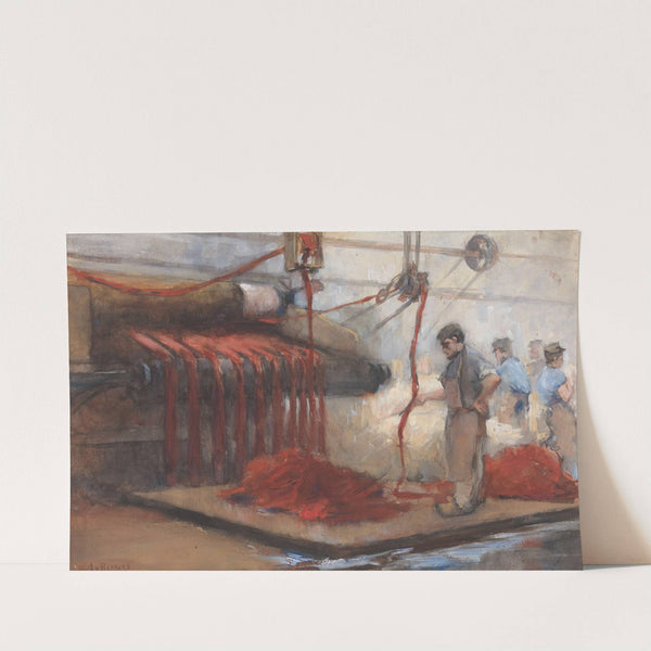 In de roodververi by Anthon Gerhard Alexander van Rappard