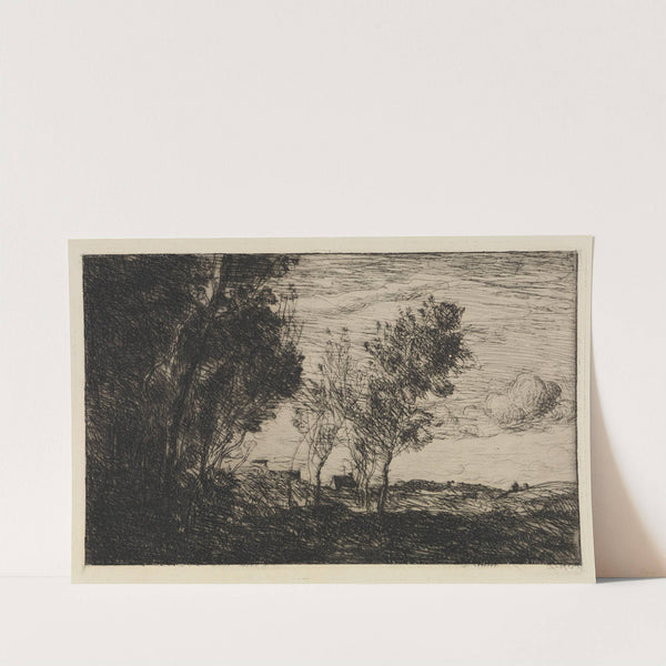 In den Dünen by Jean-Baptiste-Camille Corot