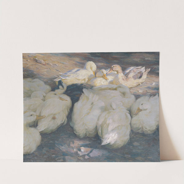 In der Abendsonne (1900) by Alexander Koester