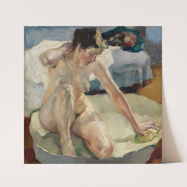 In der Badewanne II by Leo Putz