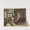 In der Bauernstube by Josef Kinzel