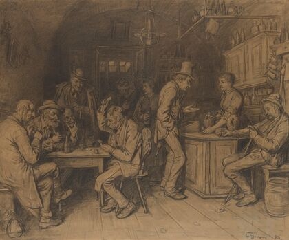 In der Branntweinschänke (1883)