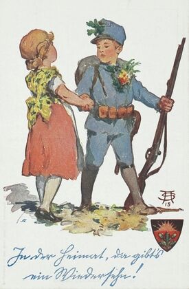 In der Heimat, der gibt`s ein Wiedersehen! (1915)