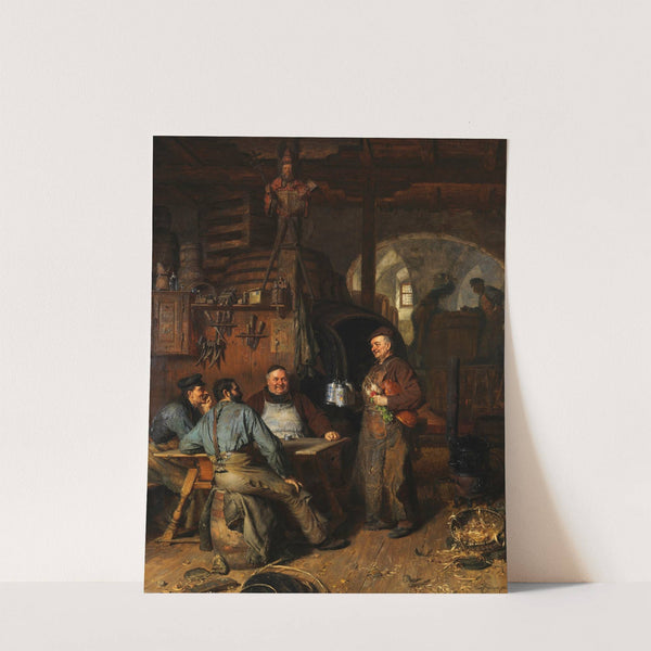 In der Klosterschäfflerei (1883) by Eduard von Grützner