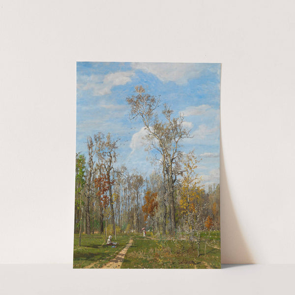 In der Krieau (Praterpartie im Frühling) (ca. 1882) by Tina Blau