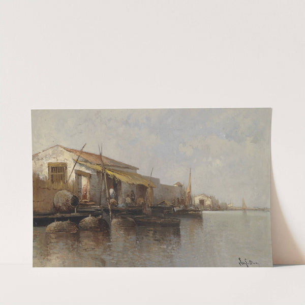 In der Lagune by Leontine von Littrow