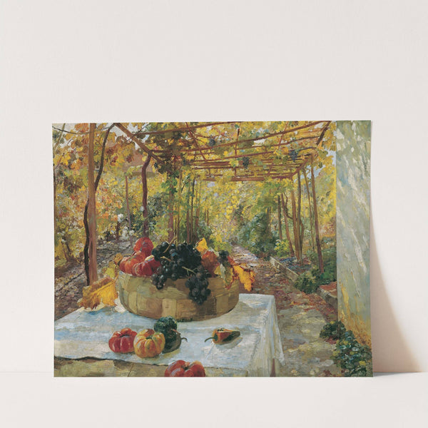 In der Pergola (1910) by Marie Egner