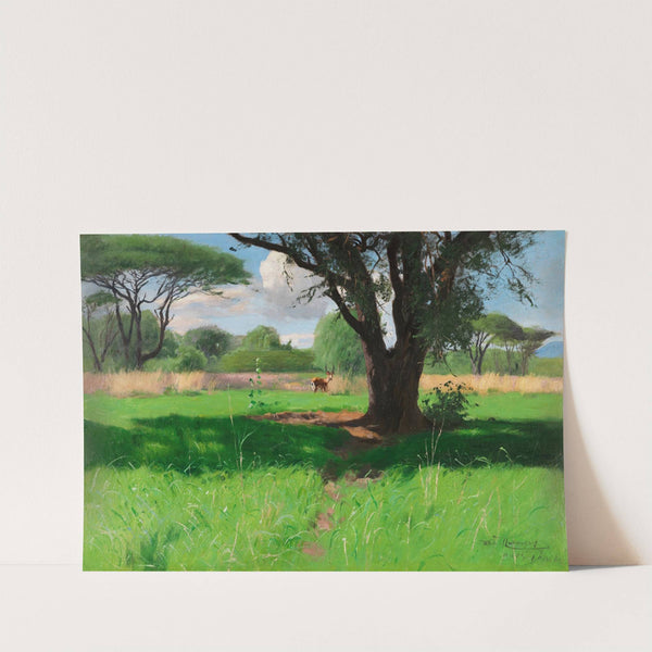 In der Savanne Ostafrikas (1905) by Wilhelm Kuhnert