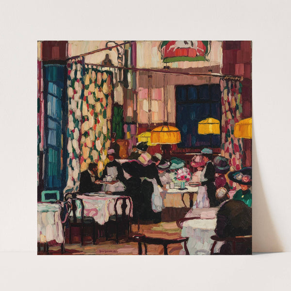 In der Teestube by Josse Goossens