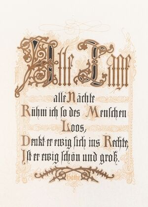 In Freude und Leid Pl.11